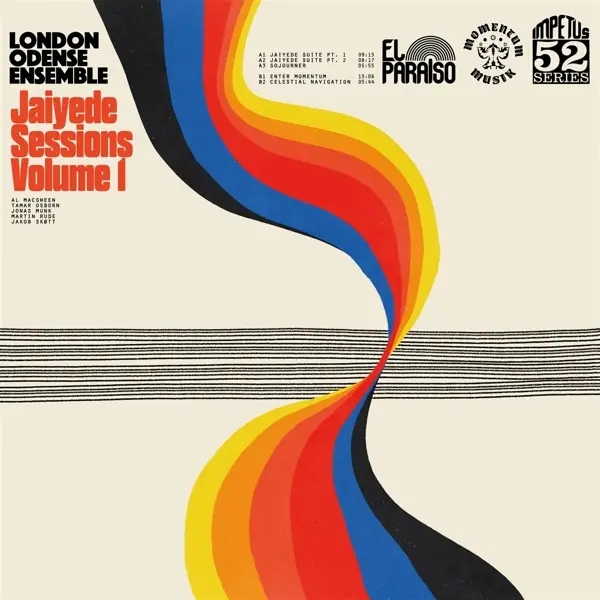 Album artwork for Jaiyede Sessions vol.1 by London Odense Ensemble