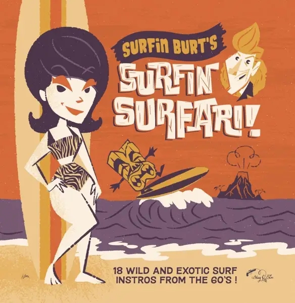 Album artwork for Surfin Burt's Surfin Surfari! by Various