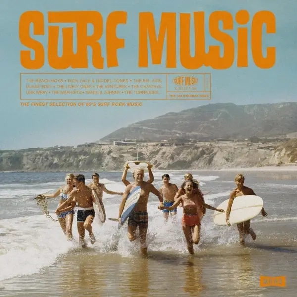 Album artwork for Surf Music. Best Of - The California Vibes by Various