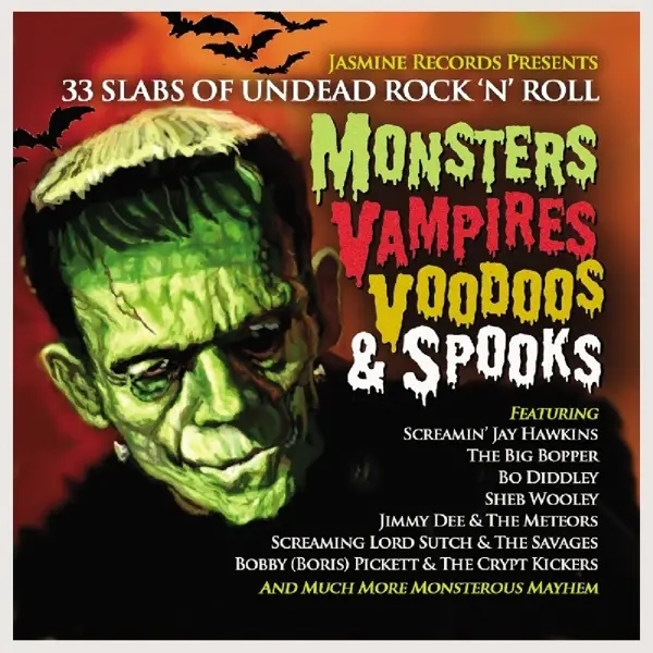 Album artwork for Monsters,Vampires,Voodoos & Spooks by Various