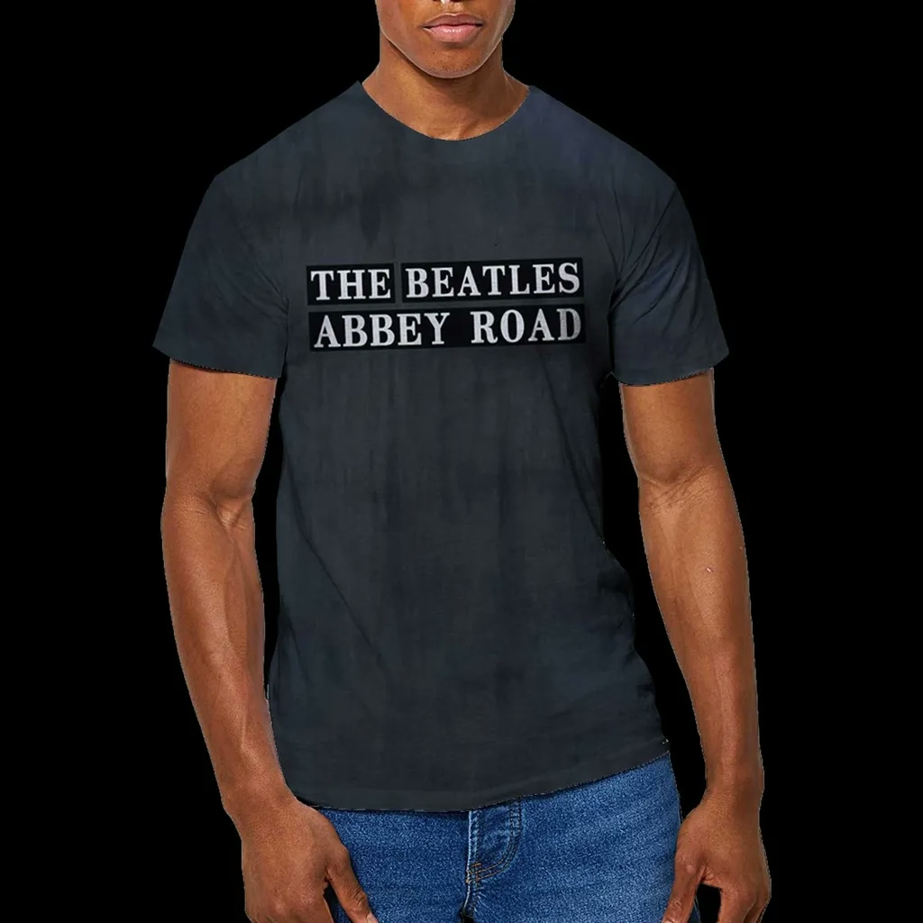Album artwork for Unisex T-Shirt Abbey Road Sign Dip Dye, Dye Wash by The Beatles