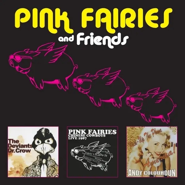 Album artwork for Pink Fairies And Friends by Pink Fairies