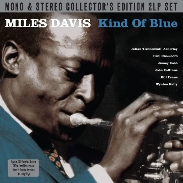 Album artwork for Kind Of Blue,Mono & Stereo by Miles Davis