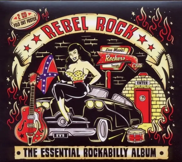 Album artwork for Rebel Rock-Essential Rockabilly by Various