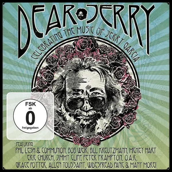 Album artwork for Dear Jerry: Celebrating The Music Of Jerry Garcia by Various