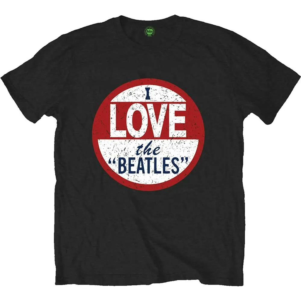 Album artwork for Unisex T-Shirt I love The Beatles by The Beatles