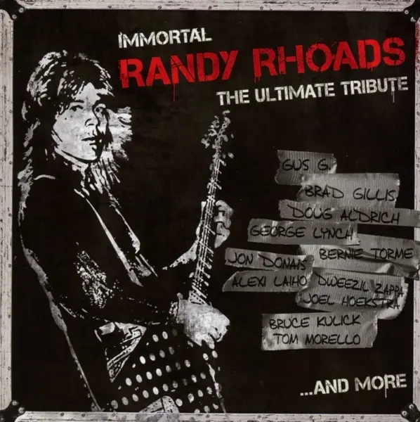Album artwork for Immortal Randy Rhoads-The Ultimate Tribute by Various