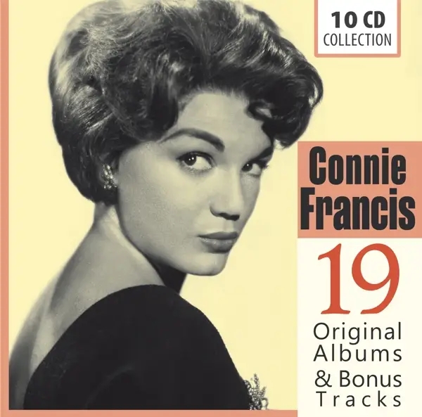 Album artwork for 19 Original Albums & Bonus Tracks by Connie Francis