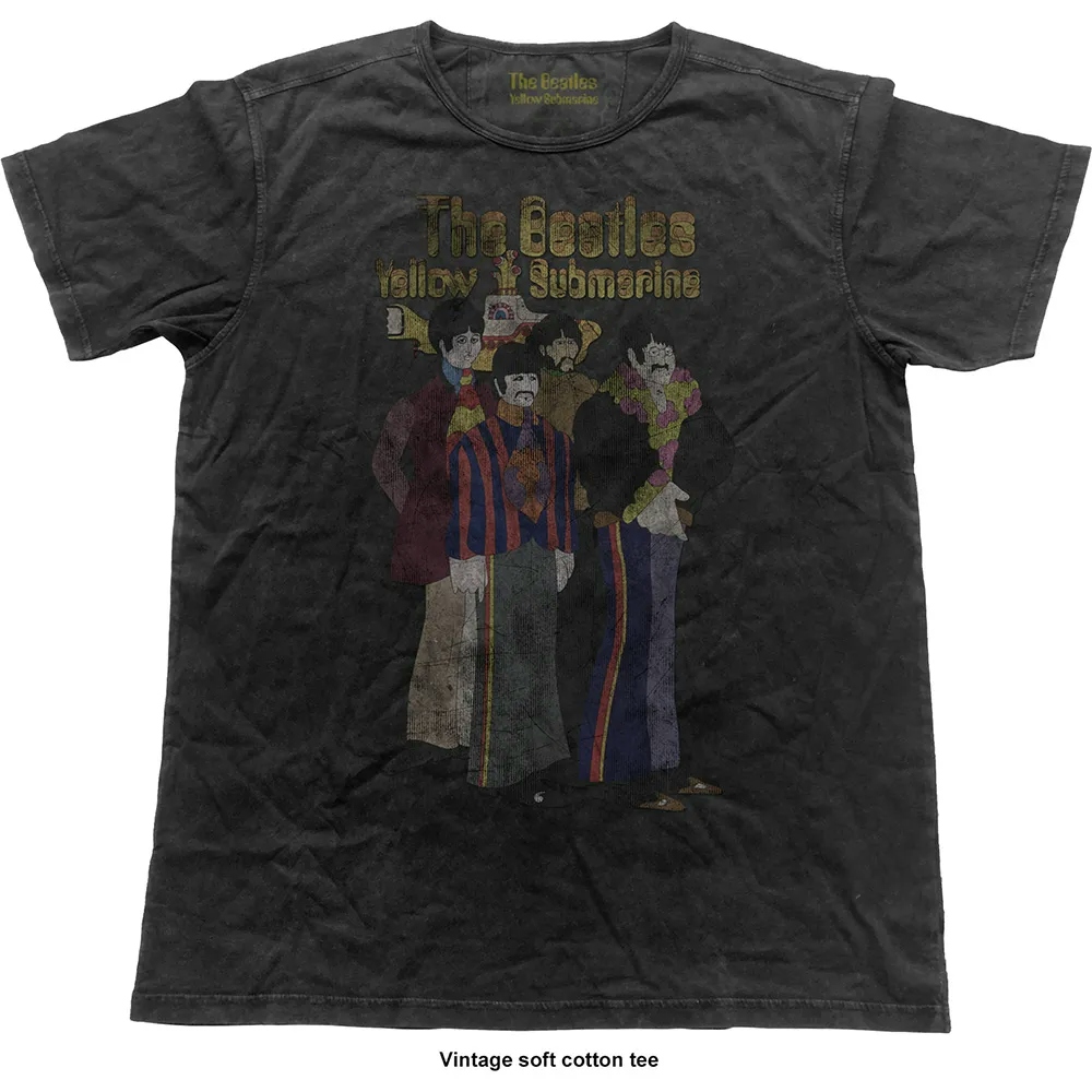 Album artwork for Unisex Vintage T-Shirt Yellow Submarine Band by The Beatles