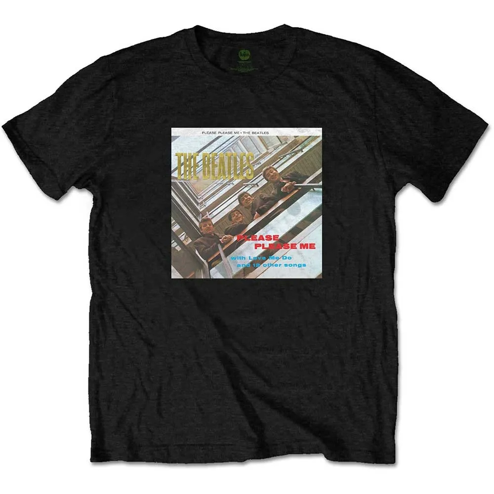 Album artwork for Unisex T-Shirt Please Please Me Gold Foiled by The Beatles