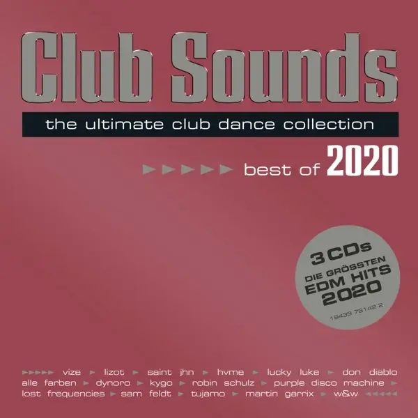 Album artwork for Club Sounds-Best Of 2020 by Various
