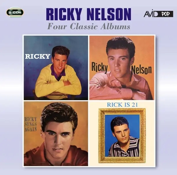 Album artwork for 4 Classic Albums by Ricky Nelson