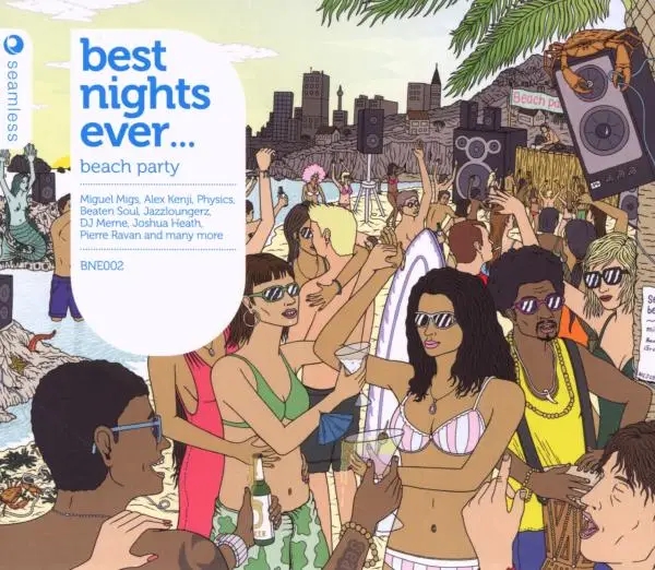 Album artwork for Best Nights Ever-Beach Party by Various