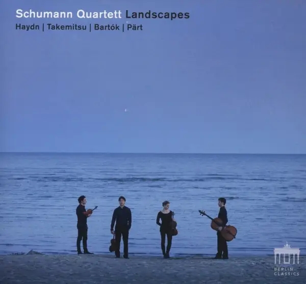 Album artwork for Landscapes by Schumann Quartett