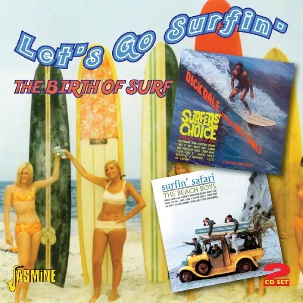 Album artwork for Let's Go Surfin'-Birth Of Surf by Various