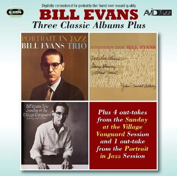 Album artwork for Three Classic Albums by Bill Evans
