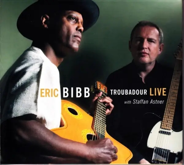 Album artwork for Troubadour Live! by Eric Bibb
