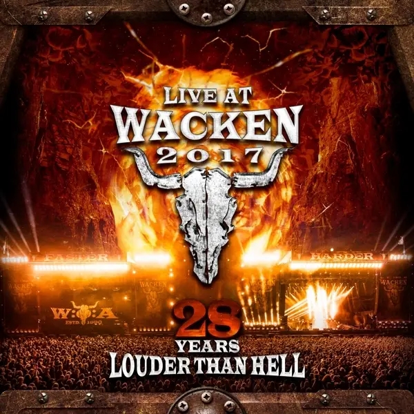 Album artwork for Live At Wacken 2017-28 Years Louder Than Hell by Various