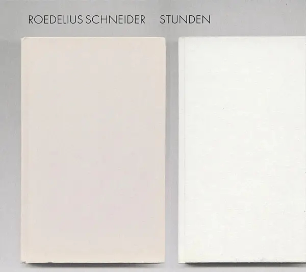 Album artwork for Stunden by Roedelius Schneider