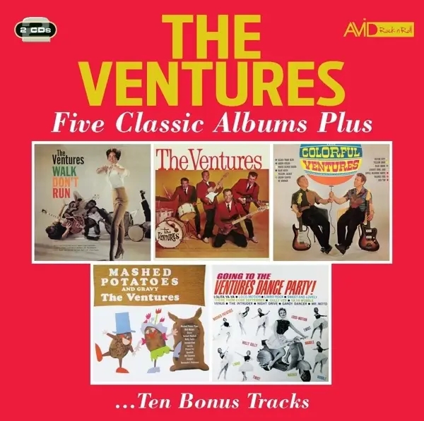 Album artwork for Five Classic Albums by Ventures