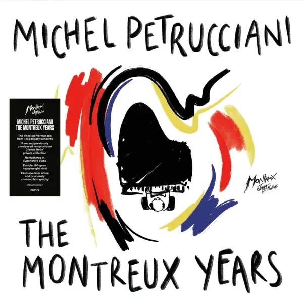Album artwork for Michel Petrucciani:The Montreux Years by Michel Petrucciani