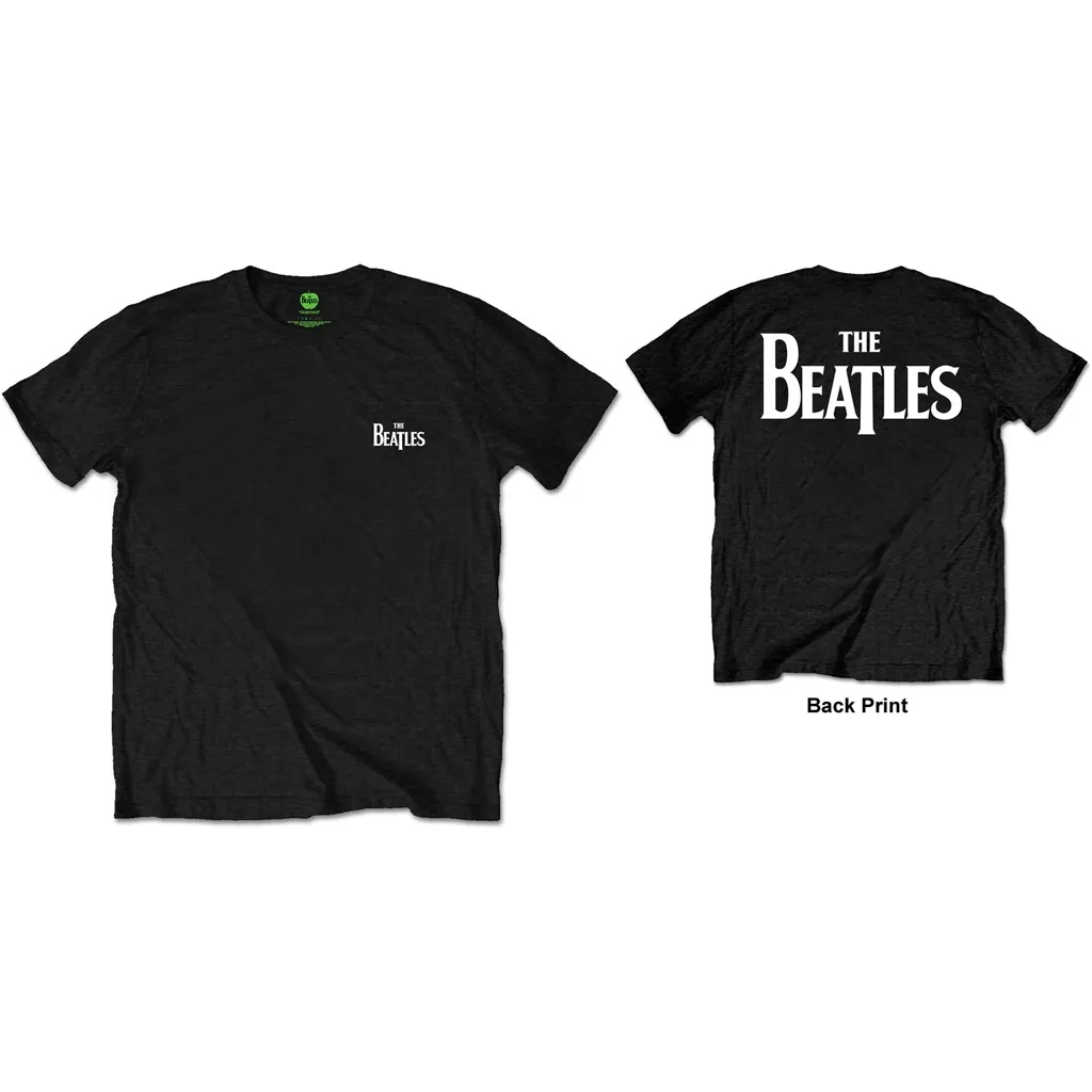 Album artwork for Unisex T-Shirt Drop T Logo Back Print by The Beatles