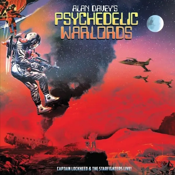 Album artwork for Captain Lockheed And The Starfighters Live! by Psychedelic Warlords
