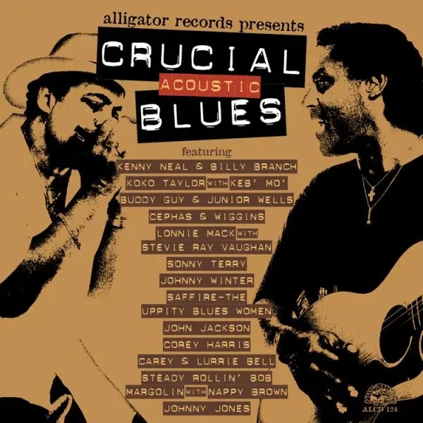 Album artwork for Crucial Acoustic Blues by Various
