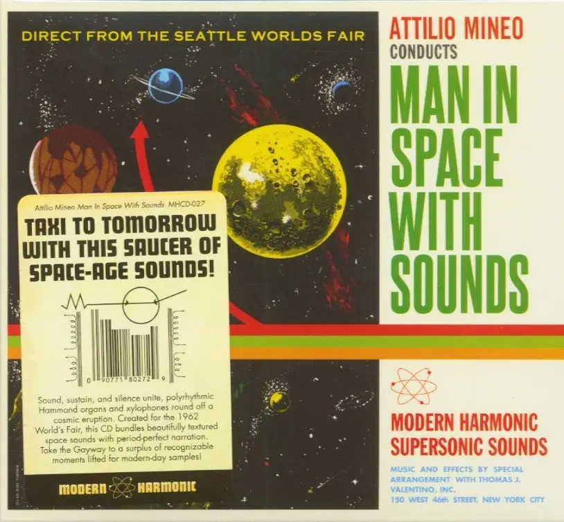 Album artwork for Man In Space With Sounds by Attilio Mineo