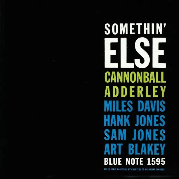 Album artwork for Something Else by Cannonball Adderley
