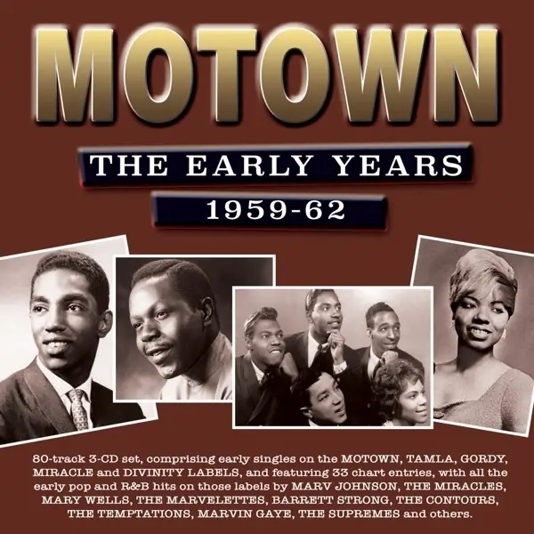 Album artwork for Motown-The Early Years 1959-62 by Various