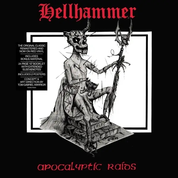 Album artwork for Apocalyptic Raids by Hellhammer