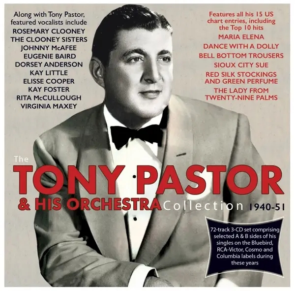 Album artwork for Tony Pastor Collection 1940-51 by Tony And His Orchestra Pastor