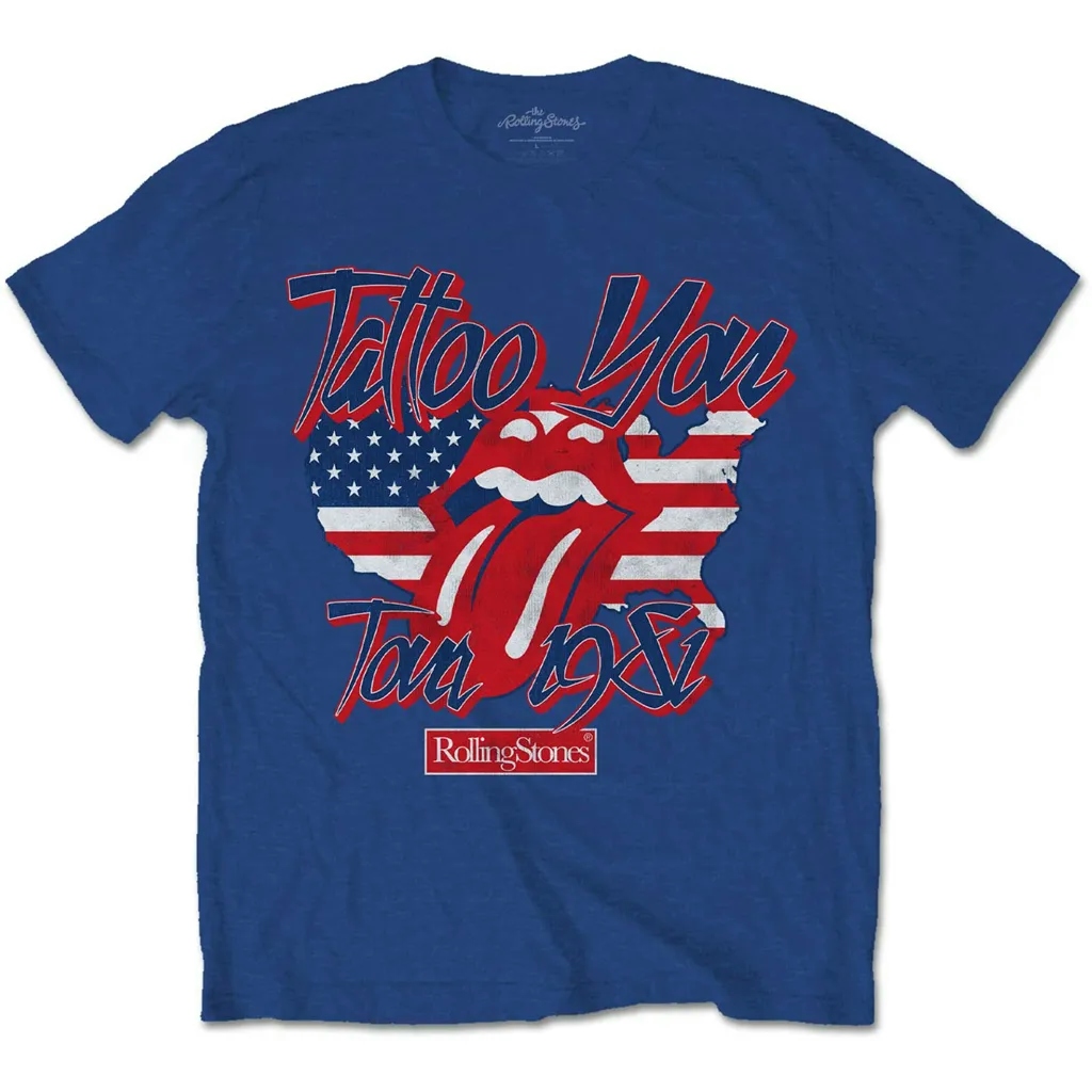 Album artwork for Unisex T-Shirt Tattoo You Americana by The Rolling Stones