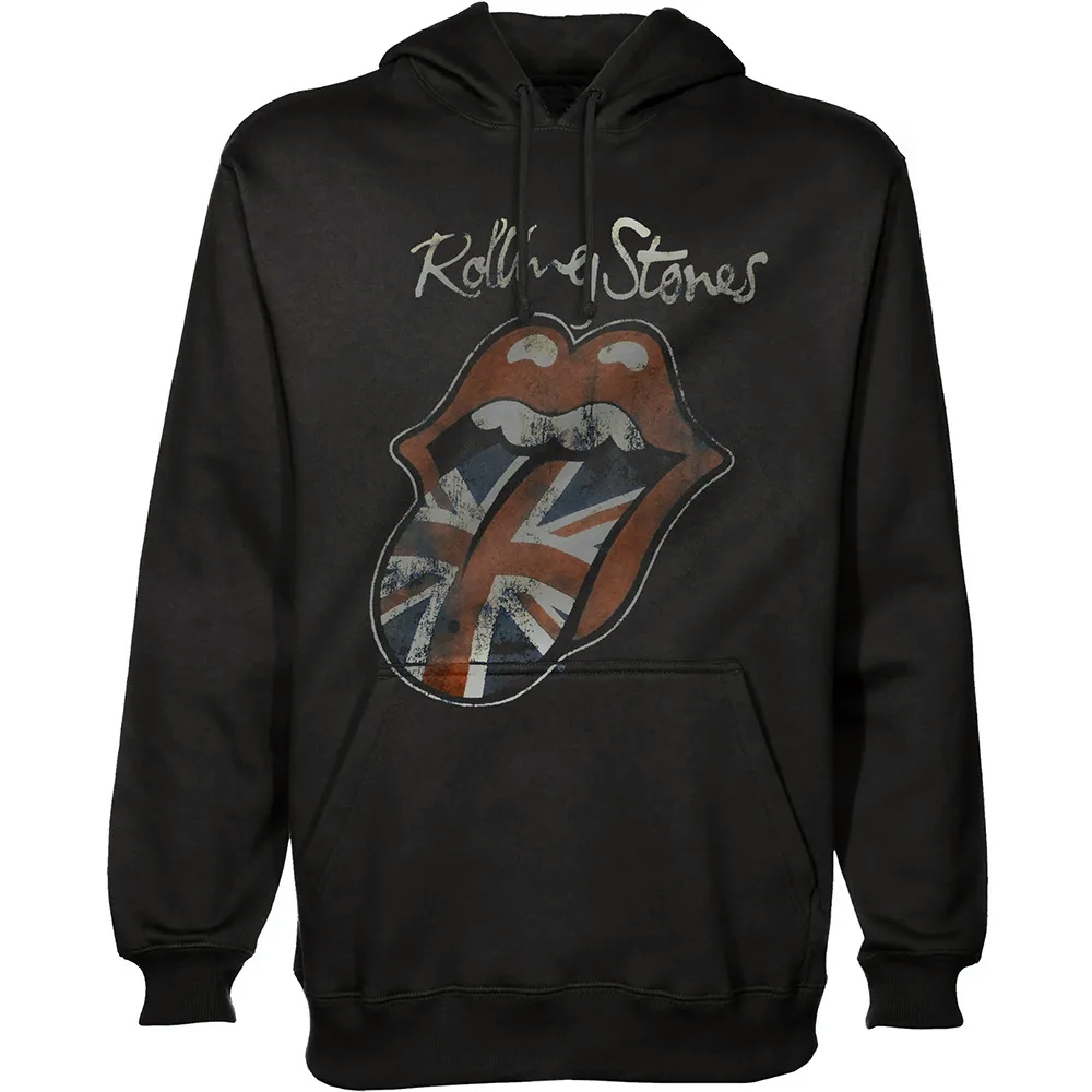 Album artwork for Unisex Pullover Hoodie Union Jack Tongue by The Rolling Stones