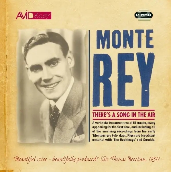 Album artwork for There's A Song In The Air by Monte Ray