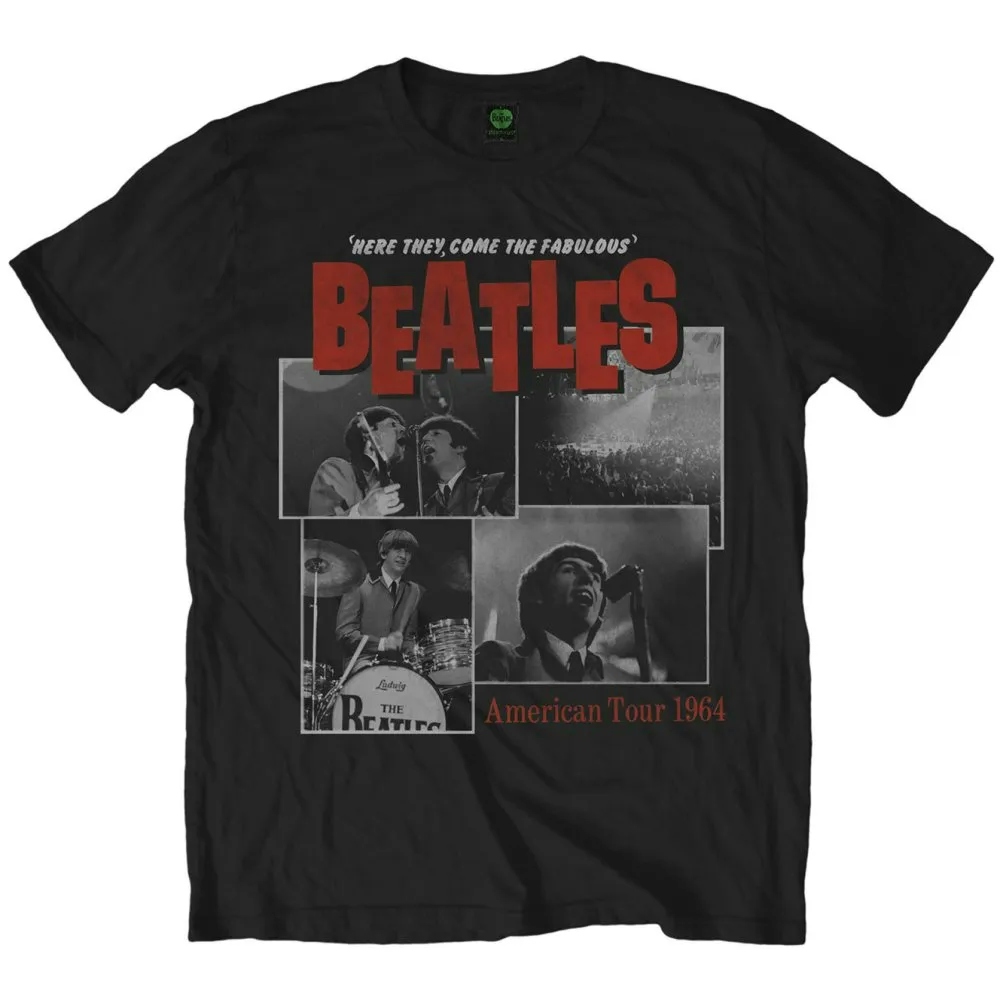 Album artwork for Unisex T-Shirt Here they come by The Beatles