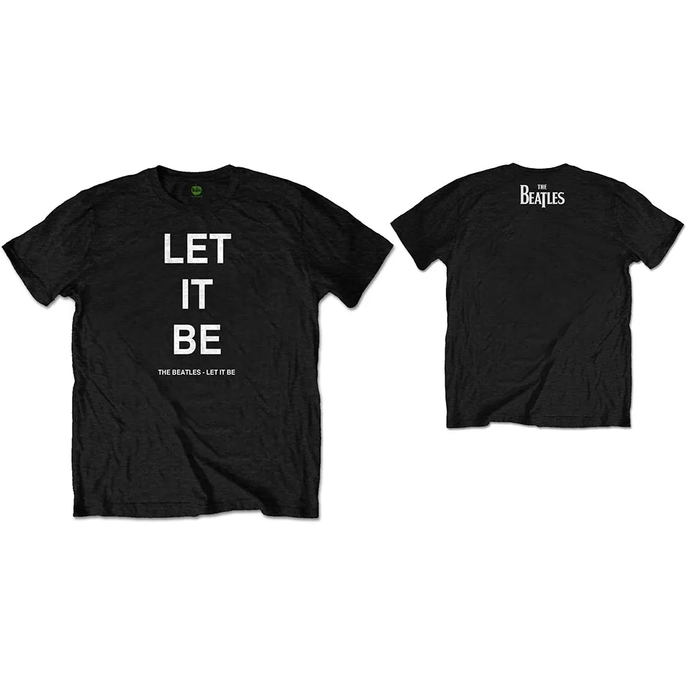 Album artwork for Unisex T-Shirt Let It Be Back Print by The Beatles