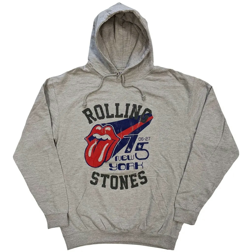 Album artwork for Unisex Pullover Hoodie New York '75 by The Rolling Stones