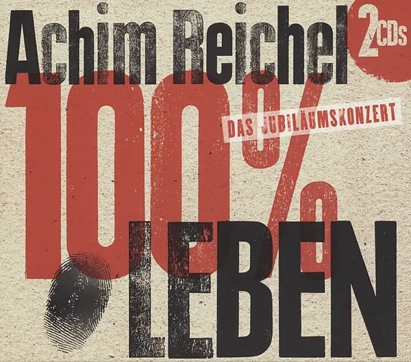 Album artwork for 100% Leben by Achim Reichel
