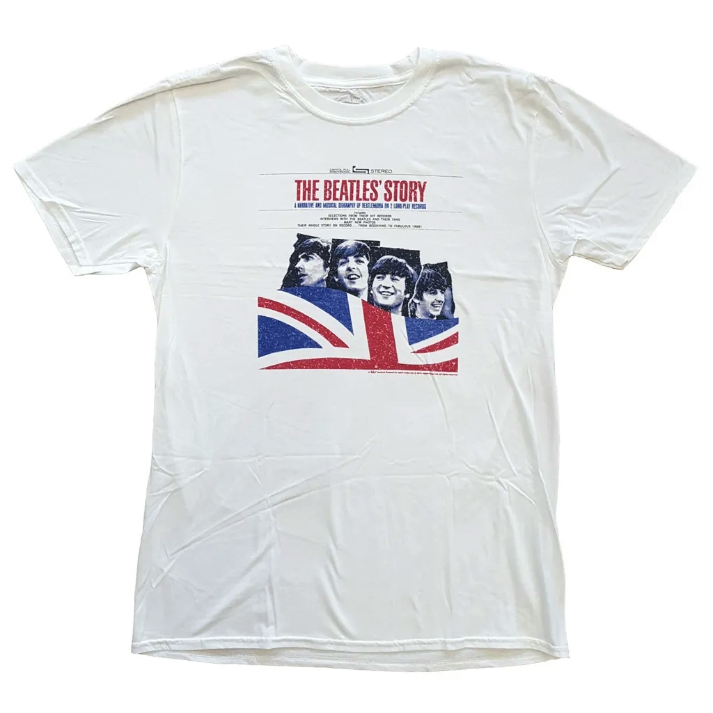 Album artwork for Unisex T-Shirt The Beatles Story by The Beatles
