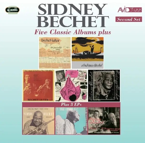 Album artwork for Five Classic Albums Plus by Sidney Bechet