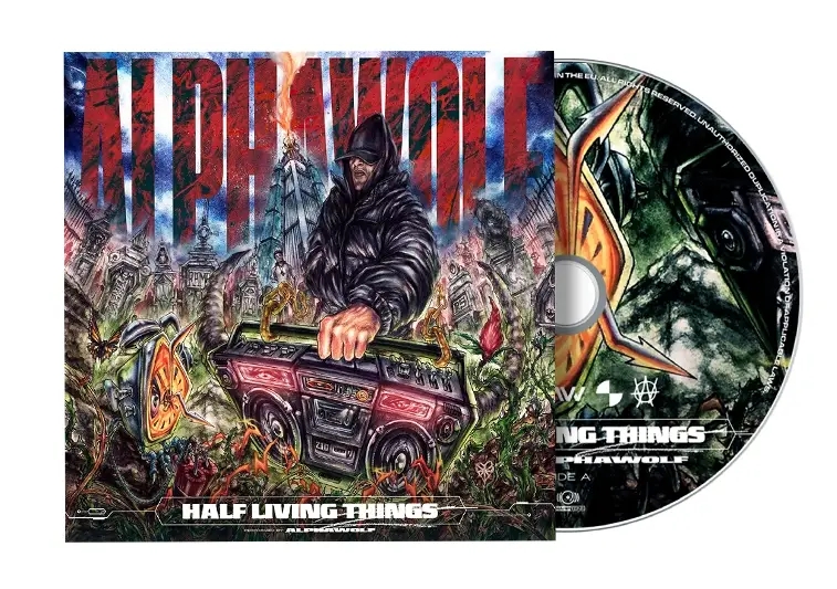 Album artwork for Half Living Things by Alpha Wolf
