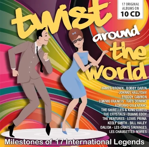 Album artwork for Twistin' Around The World by Various
