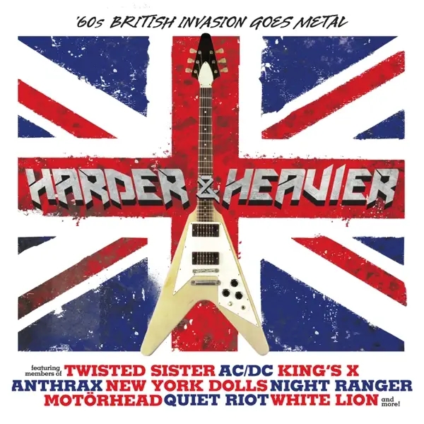 Album artwork for Harder & Heavier - '60s British Invasion Goes Meta by Various