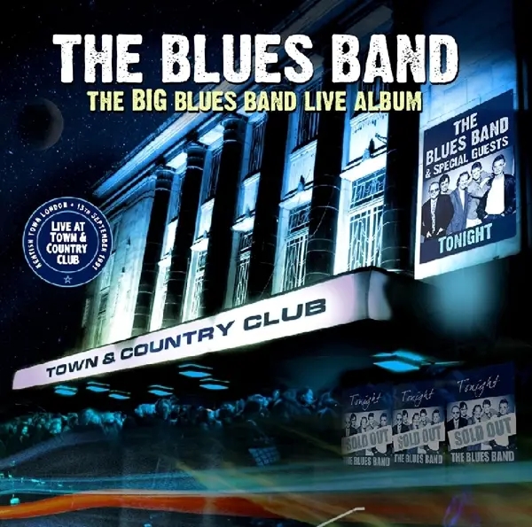 Album artwork for The Big Blues Band Live Album by The Blues Band