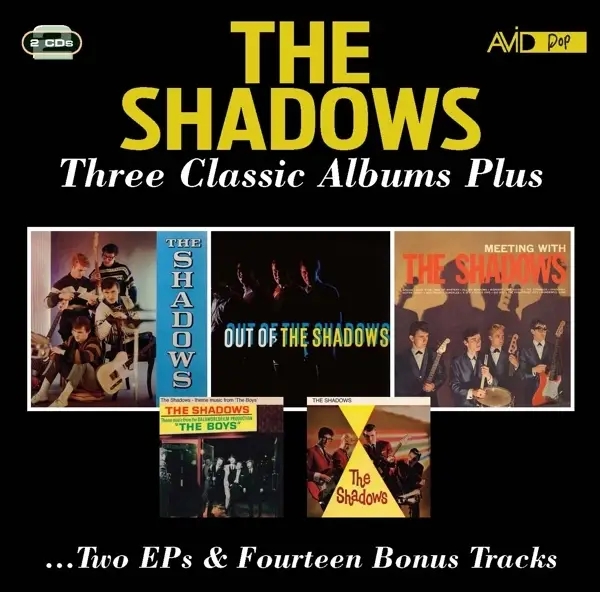 Album artwork for Three Classic Albums Plus by The Shadows