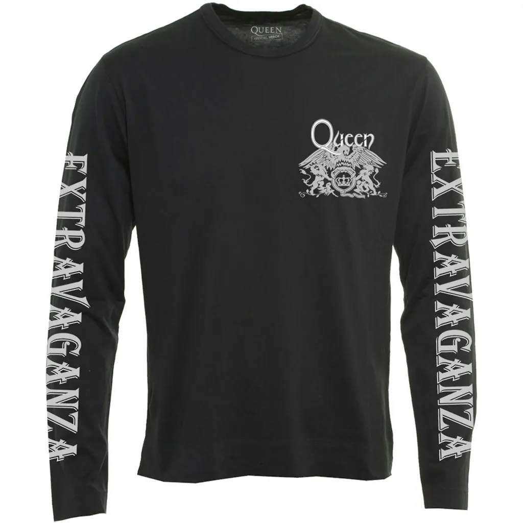 Album artwork for Unisex Long Sleeve T-Shirt Extravaganza Sleeve Print by Queen