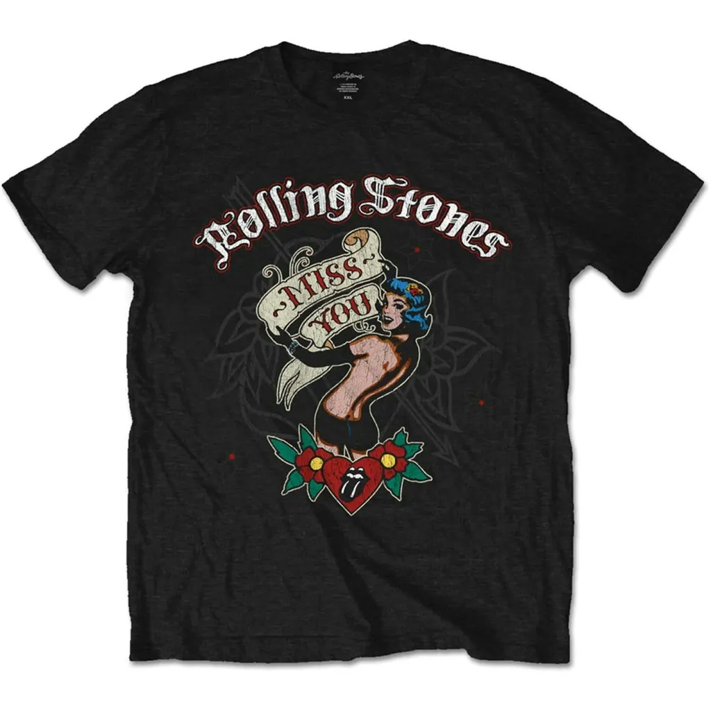 Album artwork for Unisex T-Shirt Miss You by The Rolling Stones