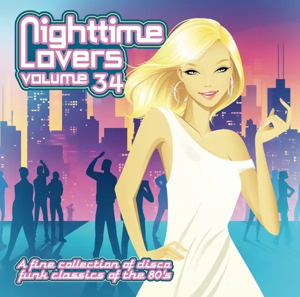 Album artwork for Nighttime Lovers, Vol. 34 by Various
